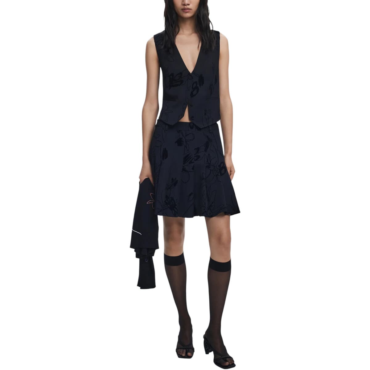 Women's Skirts Desigual Black