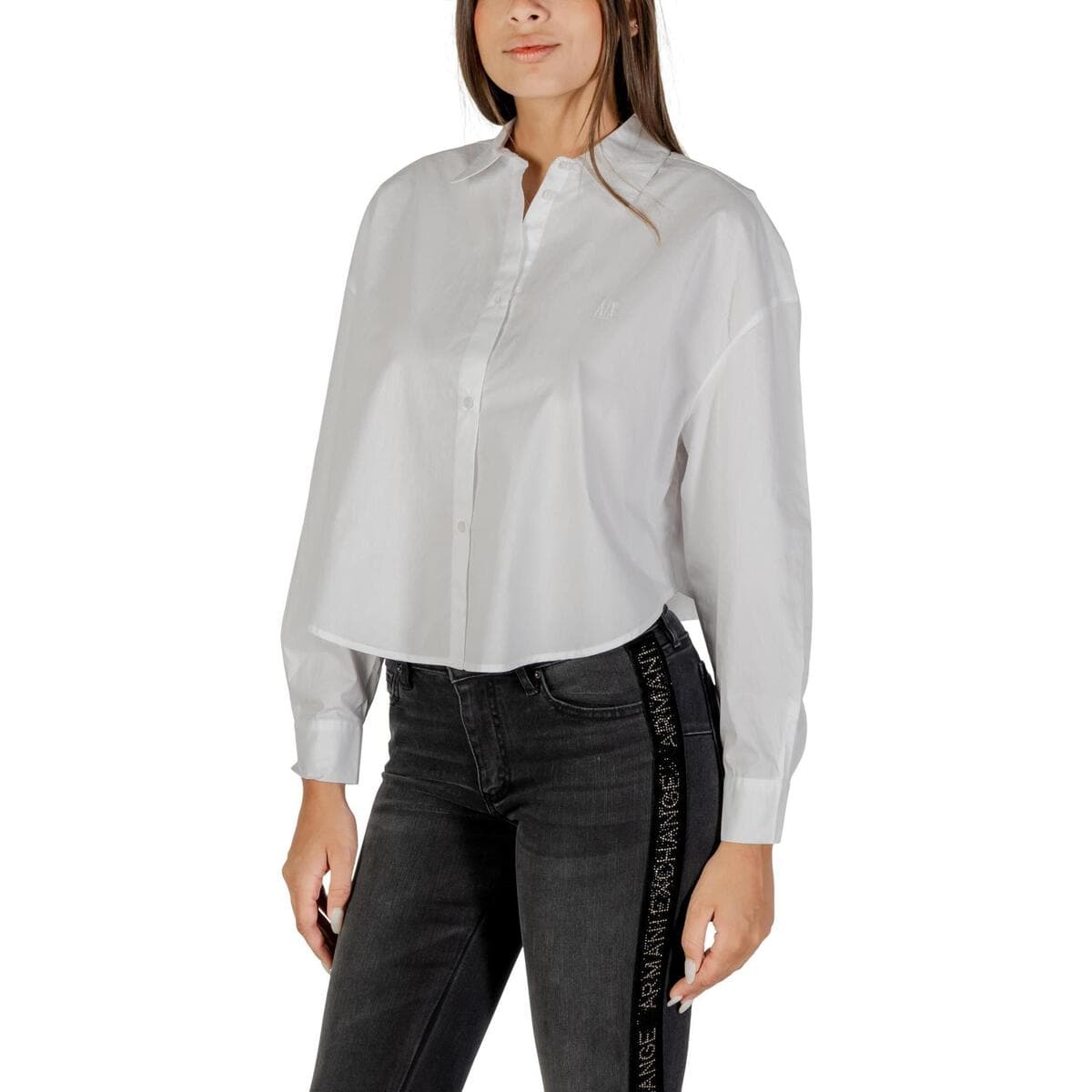 Women's Shirts EAX White