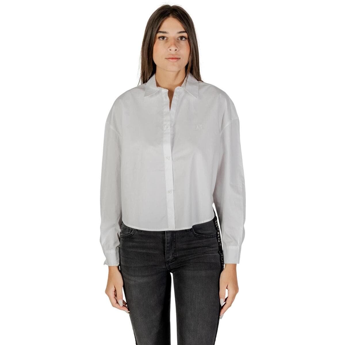 Women's Shirts EAX White