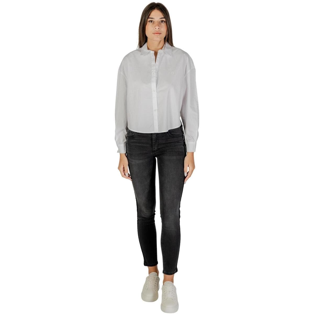 Women's Shirts EAX White