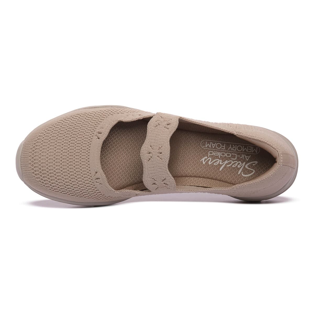 Women's Ballet Flats Skechers Beige