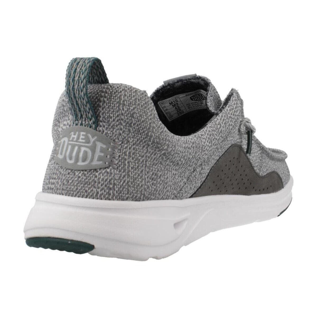 Men's Derby Shoes HEYDUDE Gray