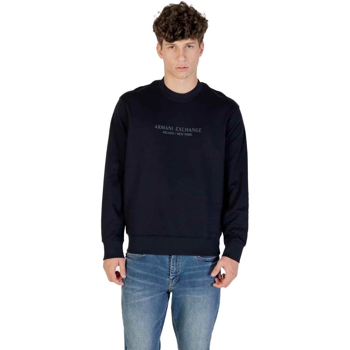 Men's Sports T-Shirts EAX Blue