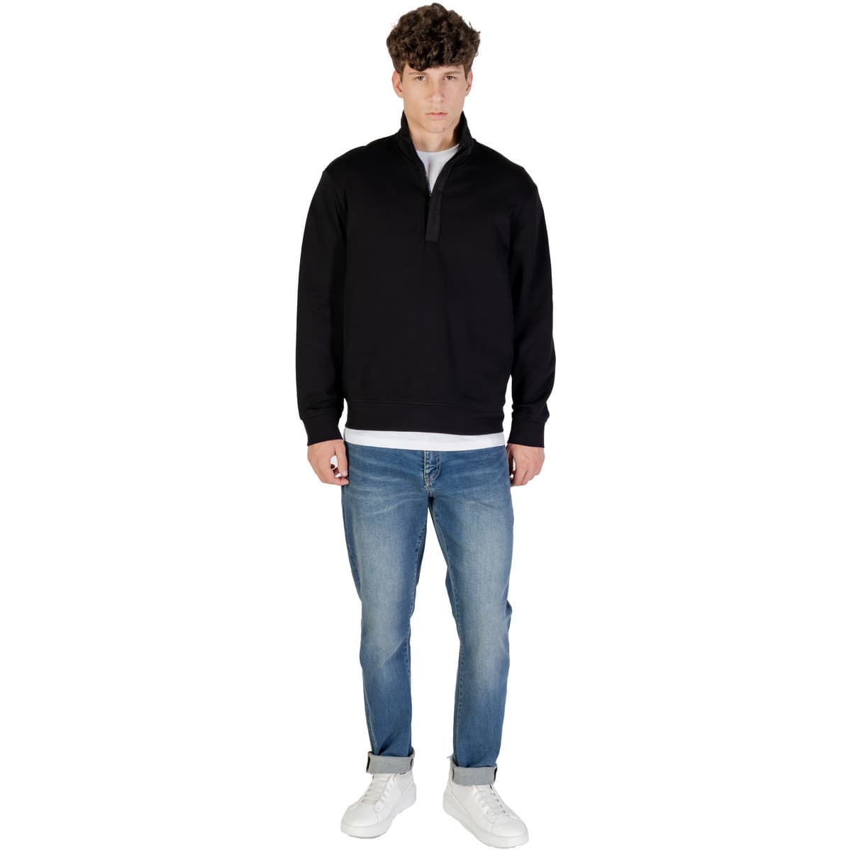 Men's Sports T-Shirts EAX Black