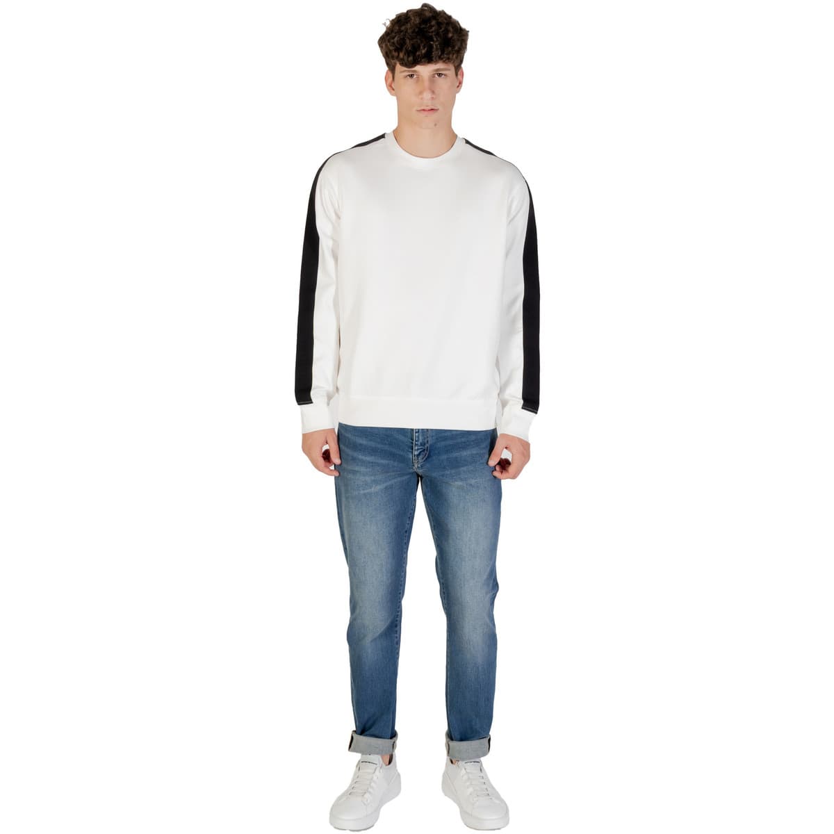 Men's Sports T-Shirts EAX White