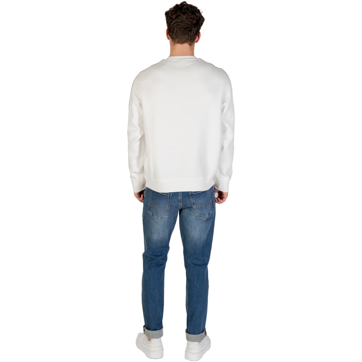 Men's Sports T-Shirts EAX White