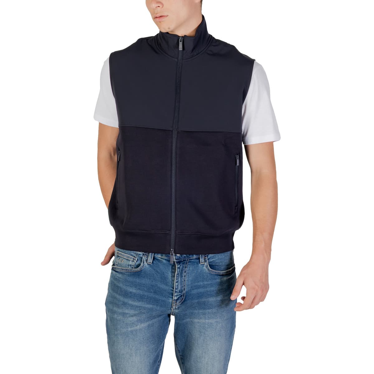 Men's Sports T-Shirts EAX Blue