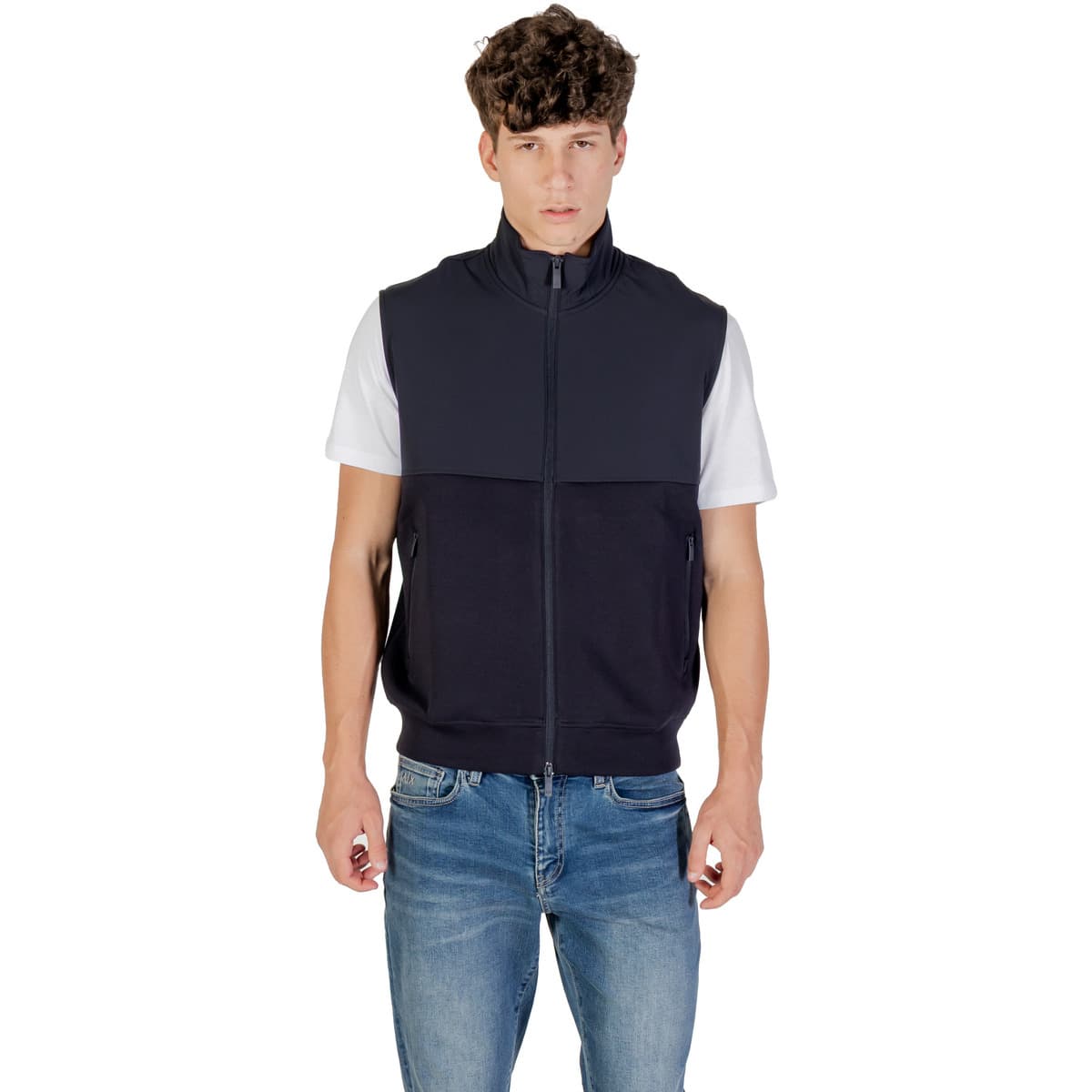 Men's Sports T-Shirts EAX Blue