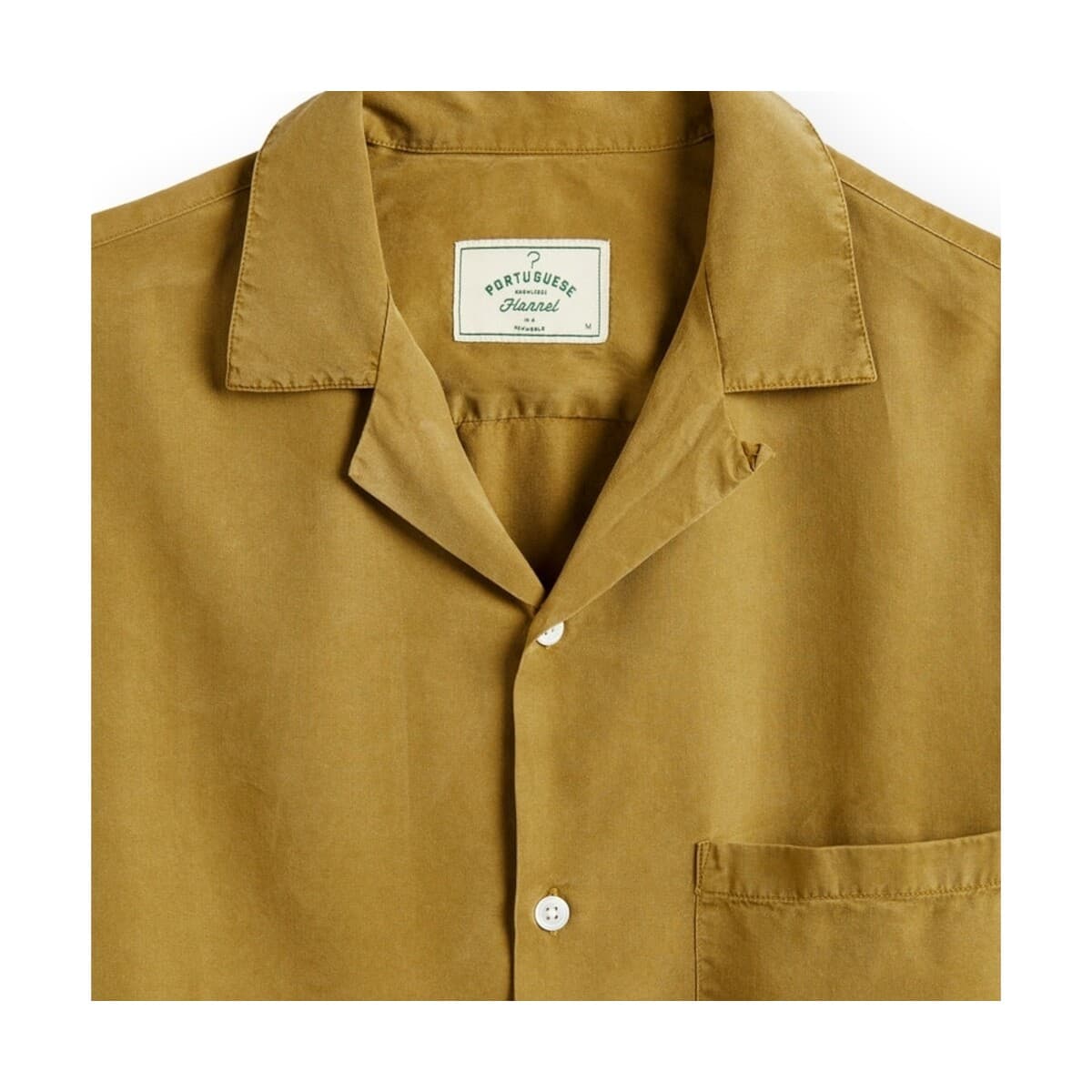 Men's Shirts Portuguese Flannel Green