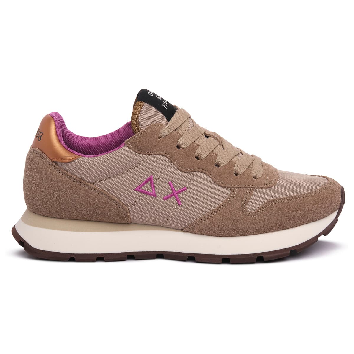 Women's Sneakers Sun68 Beige