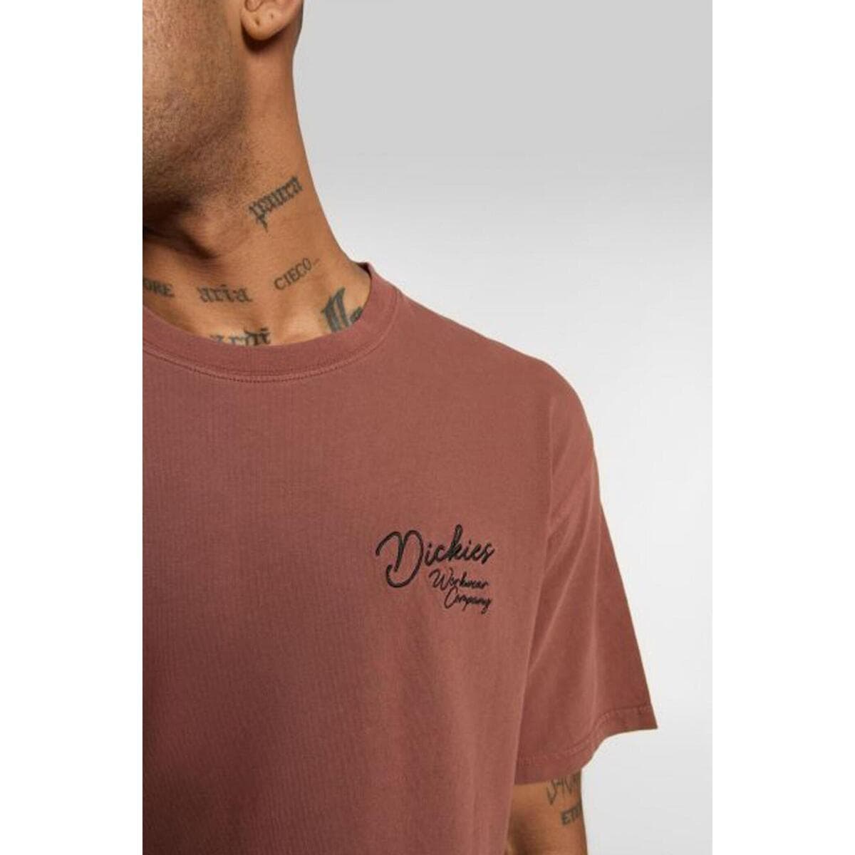 Men's T-Shirts Dickies Brown