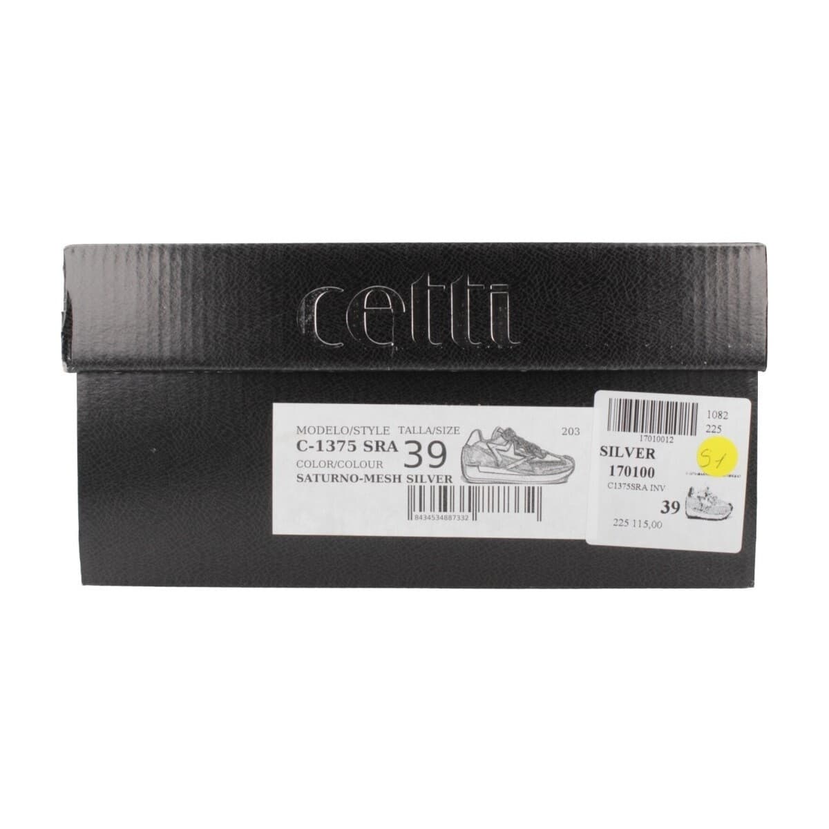 Women's Sneakers Cetti Silver