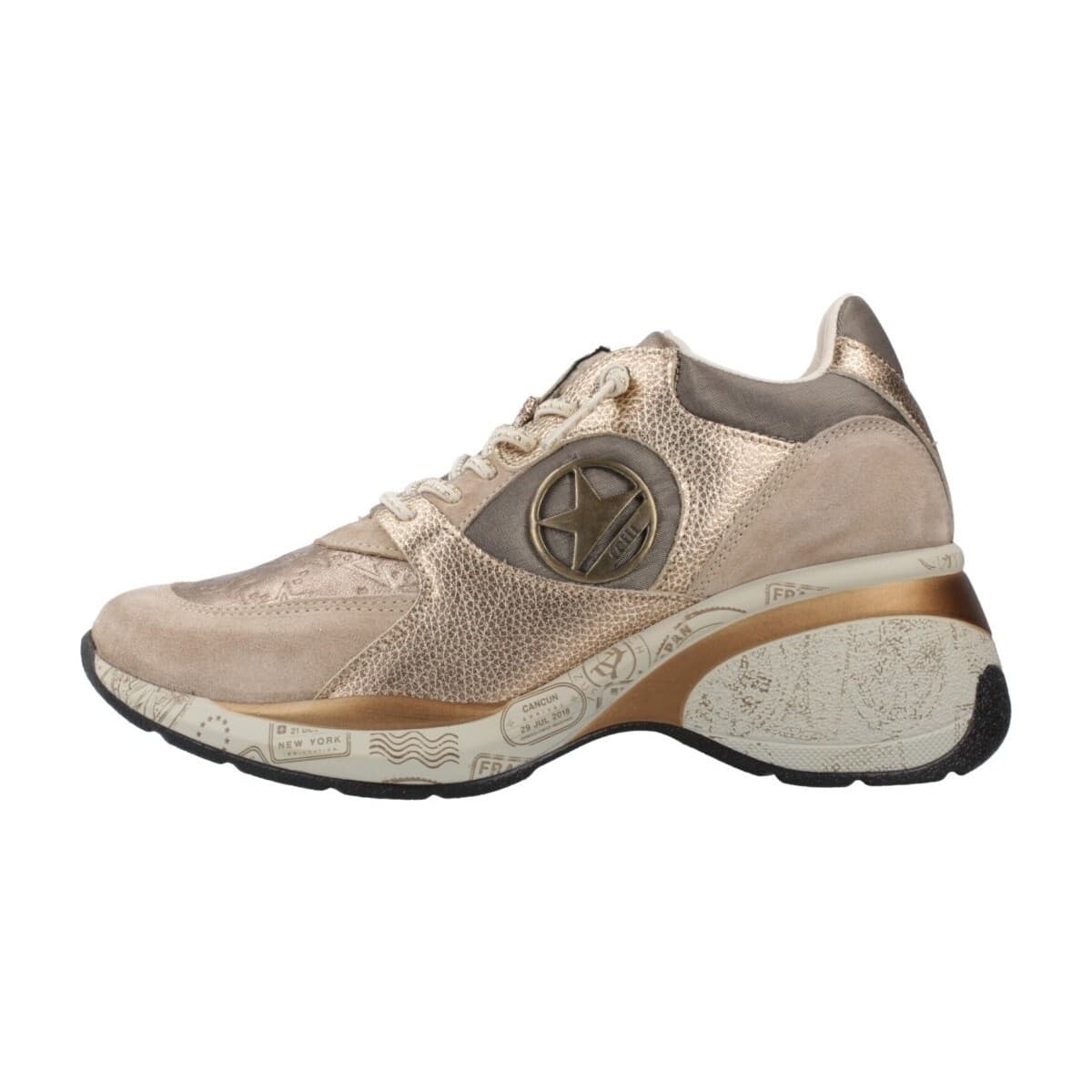 Women's Sneakers Cetti Gold
