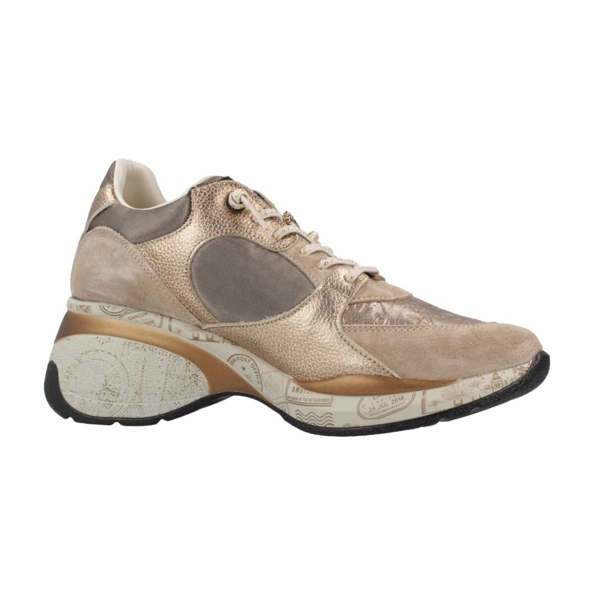 Women's Sneakers Cetti Gold