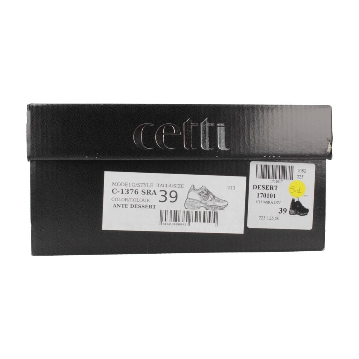 Women's Sneakers Cetti Gold