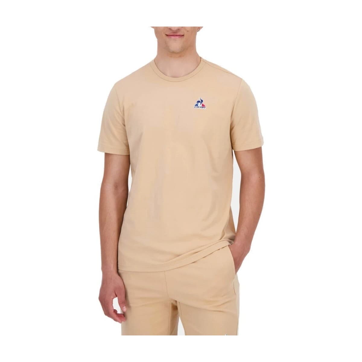 Men's Sports T-Shirts Le Coq Sportif Brown