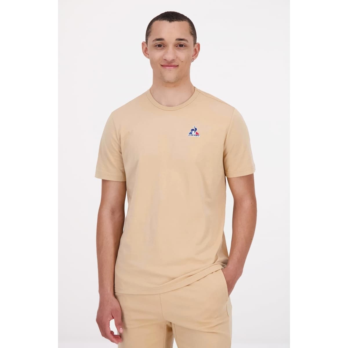 Men's Sports T-Shirts Le Coq Sportif Brown