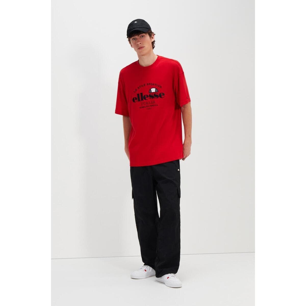 Men's T-Shirts Ellesse Red