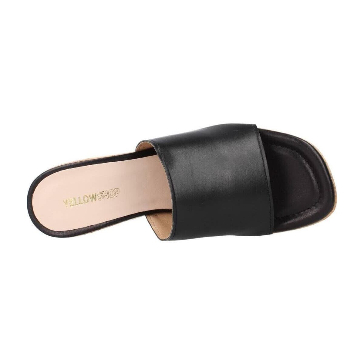 Women's Clogs Yellow Black