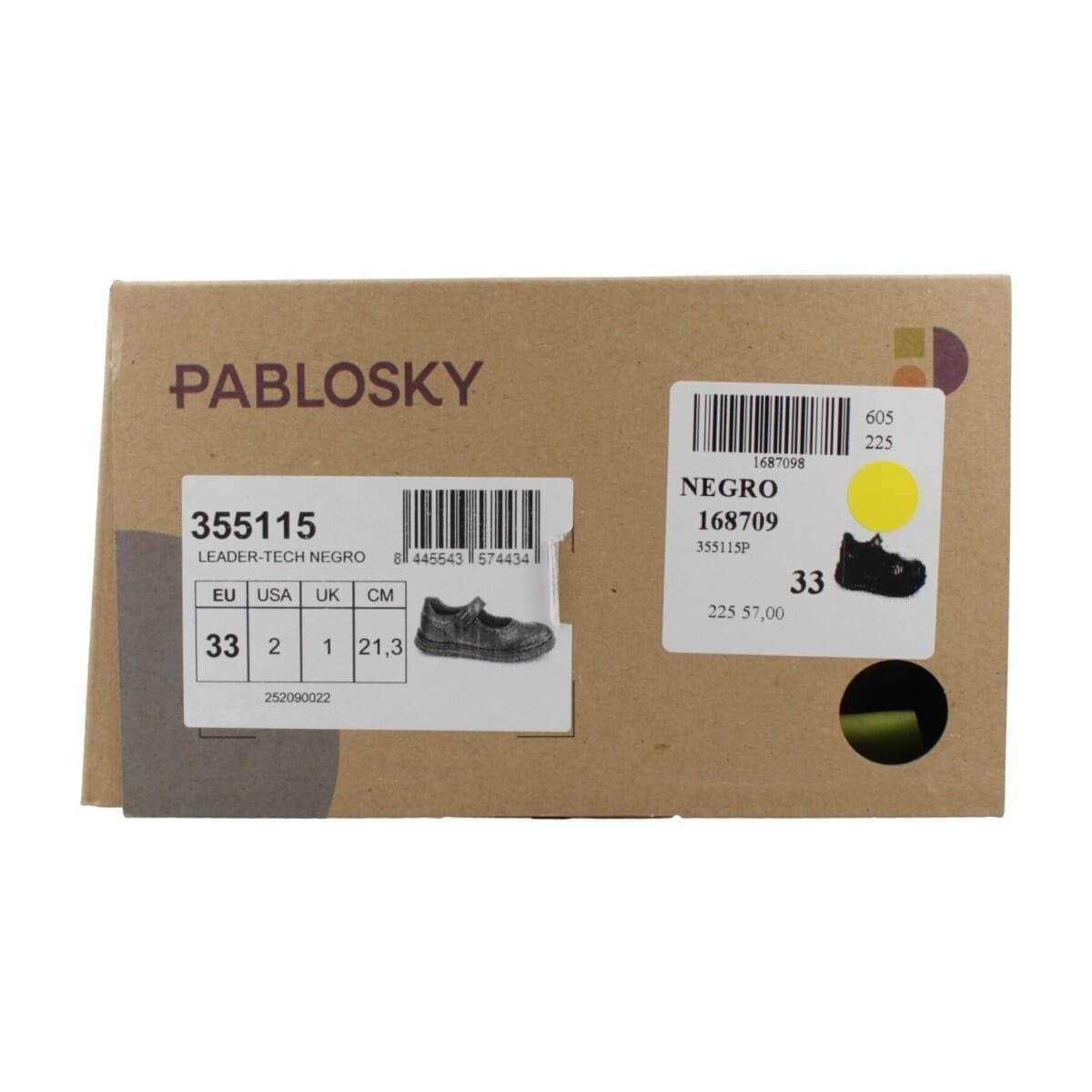 Girls' Dress Shoes Pablosky Black