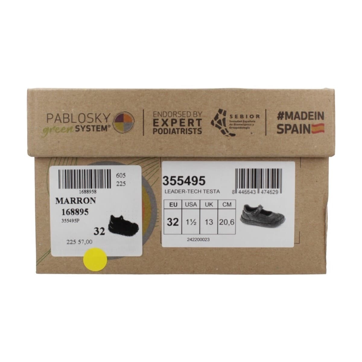 Girls' Dress Shoes Pablosky Brown