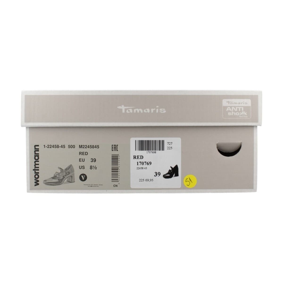 Women's Pumps Tamaris Red