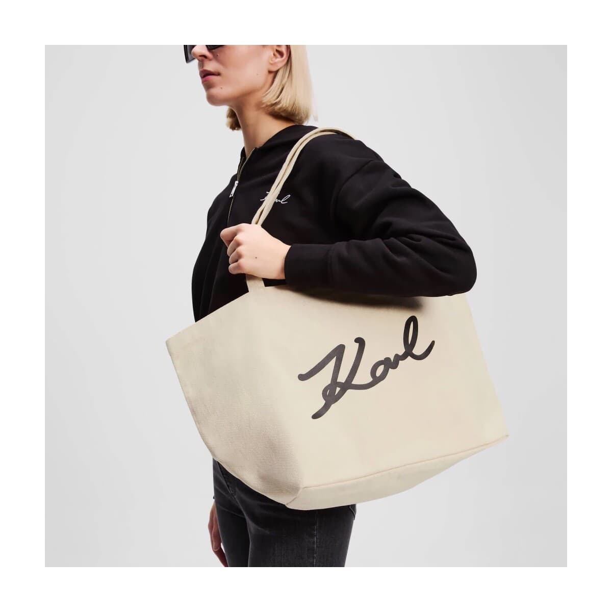 Women's Tote Bags Karl Lagerfeld Beige