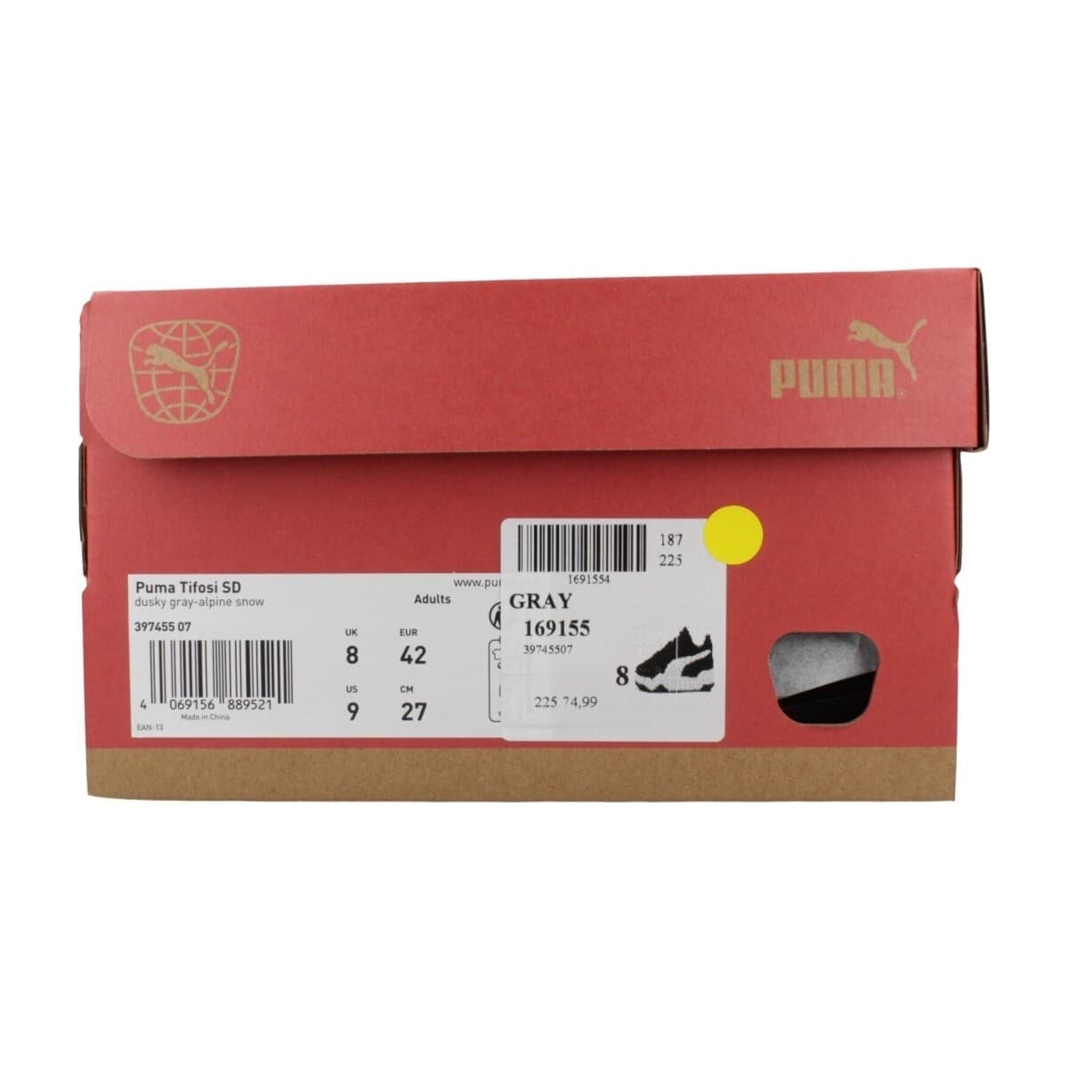 Men's Sports Shoes Puma Gray