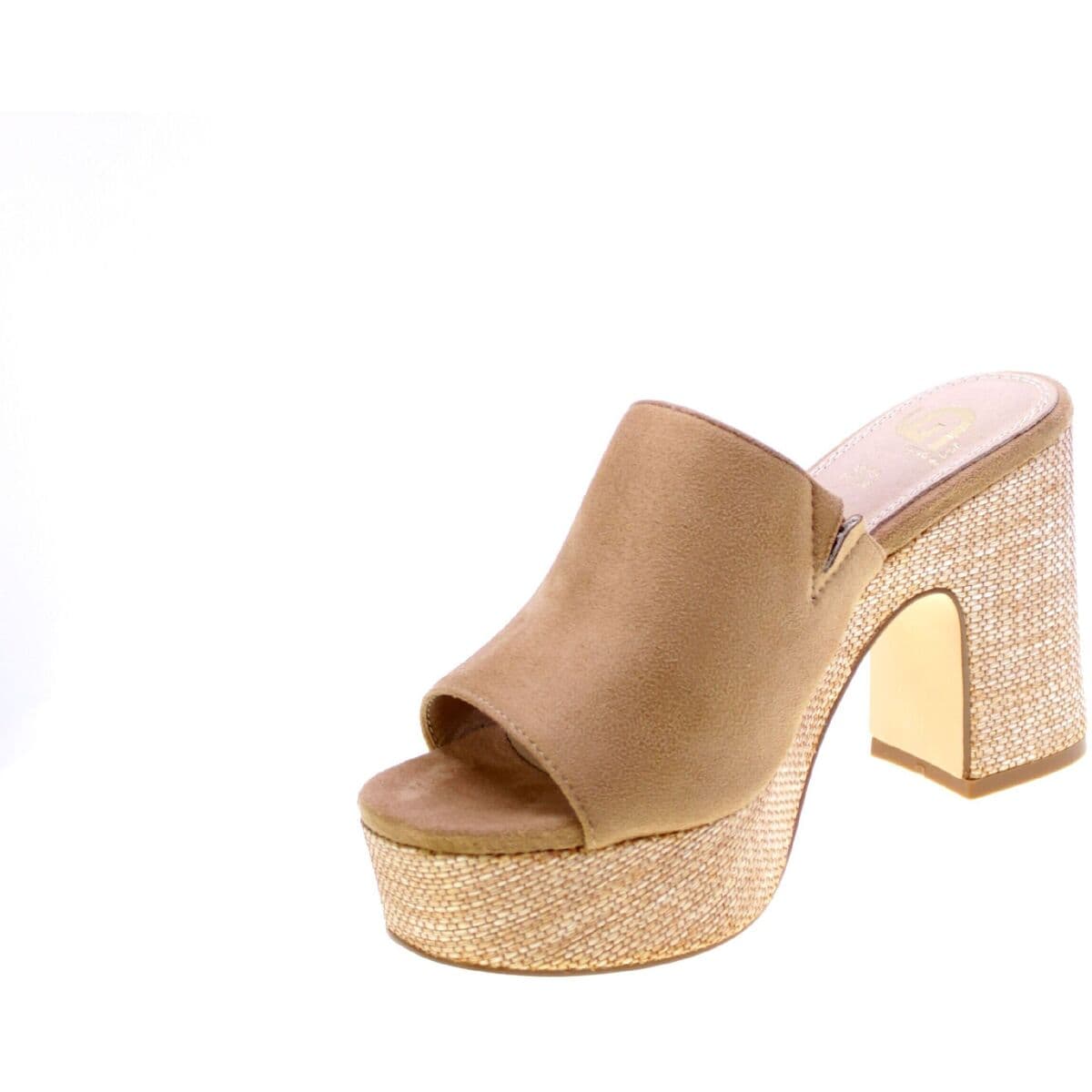 Women's Clogs Gold&gold Beige