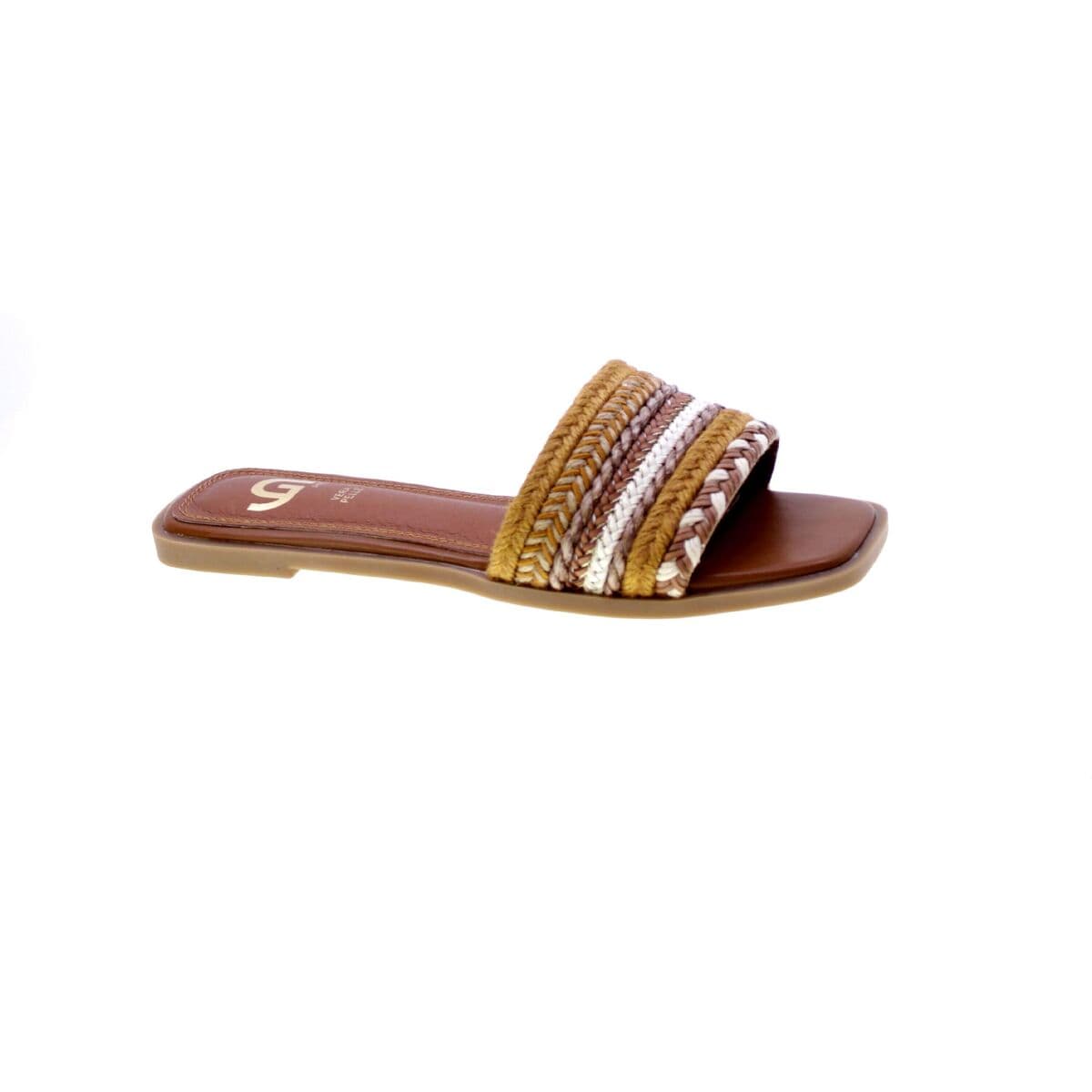 Women's Sandals Gold&gold Brown