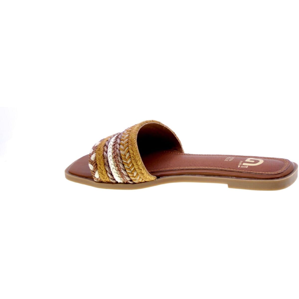 Women's Sandals Gold&gold Brown