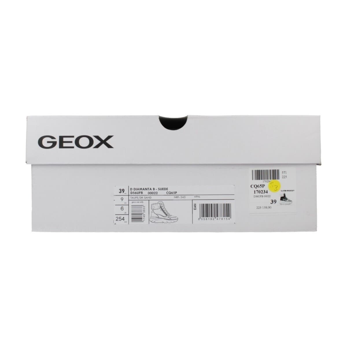 Women's Ankle Boots Geox Brown