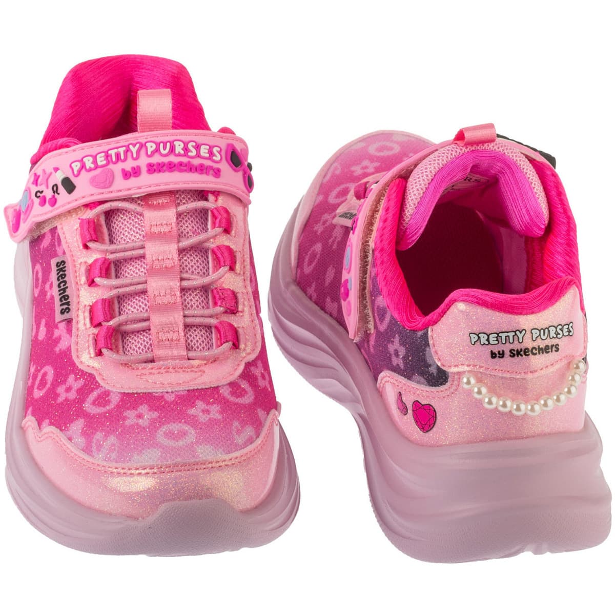 Παιδικό Αθλητικό Παπούτσι για Κορίτσι Skechers Power Jams Χρώματος Ροζ 302199L-PKMT