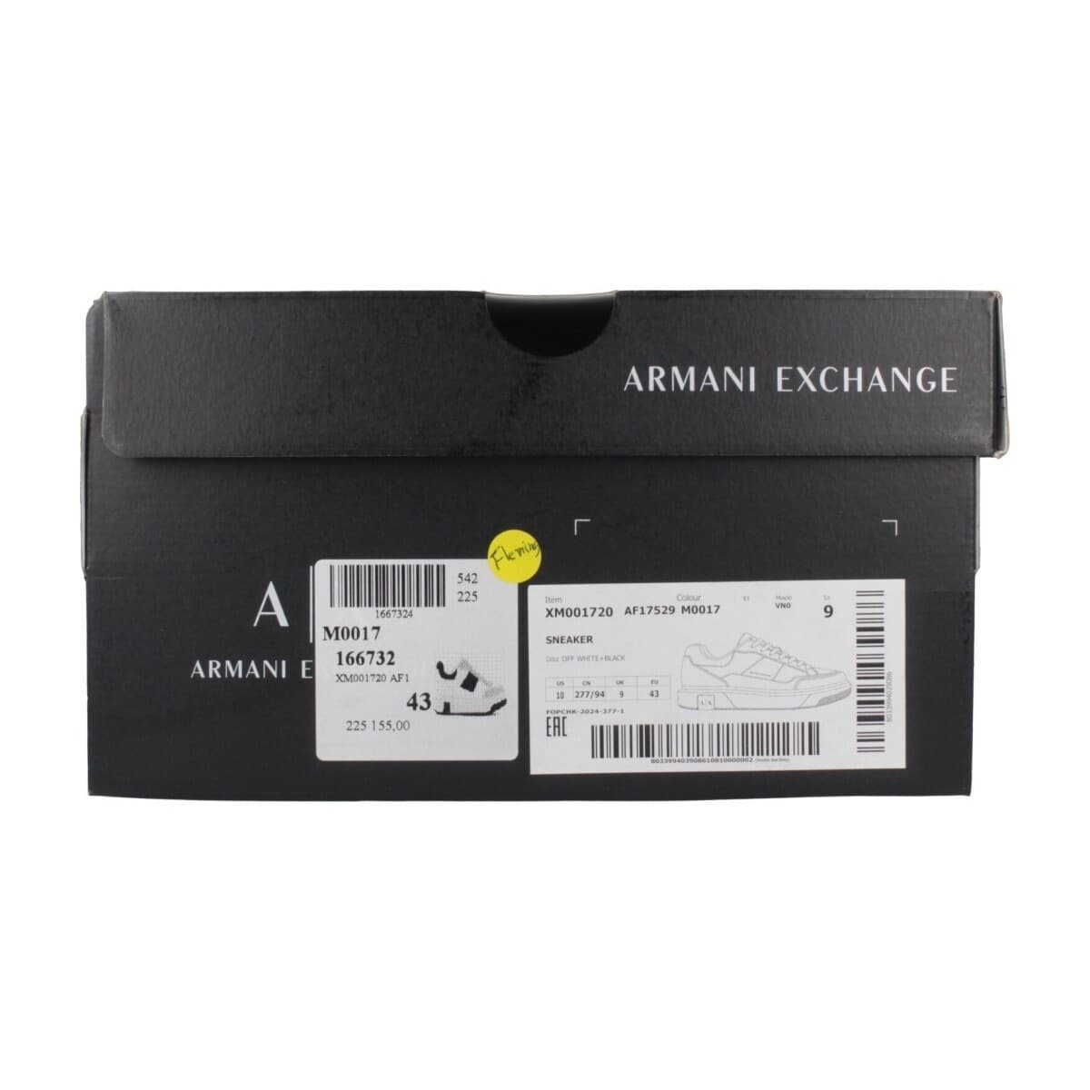 Men's Sneakers EAX White