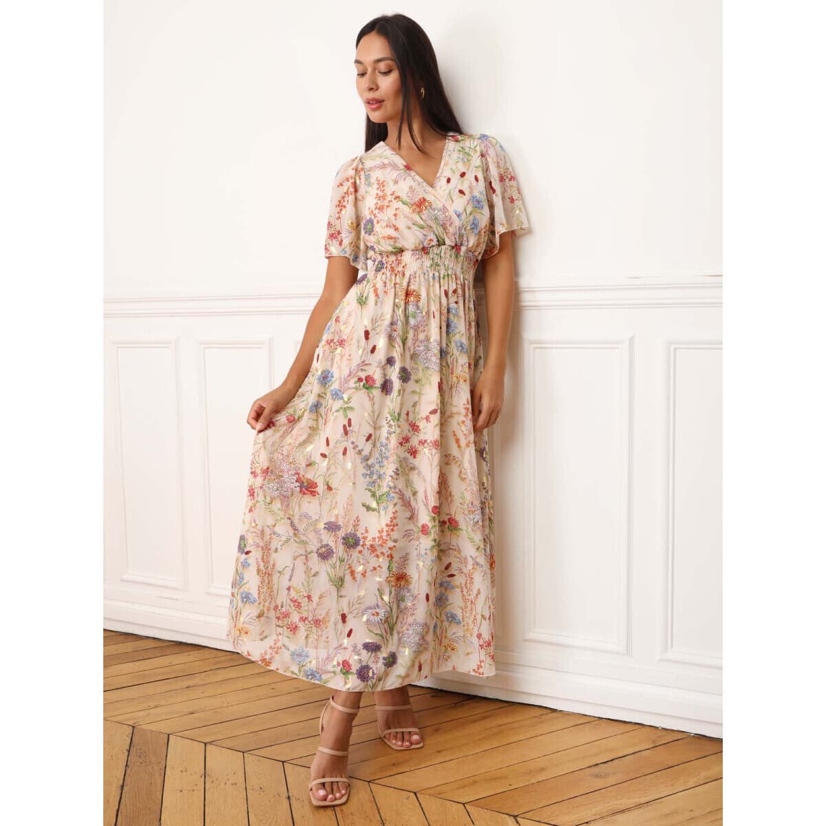 Women's Dresses La Modeuse Beige