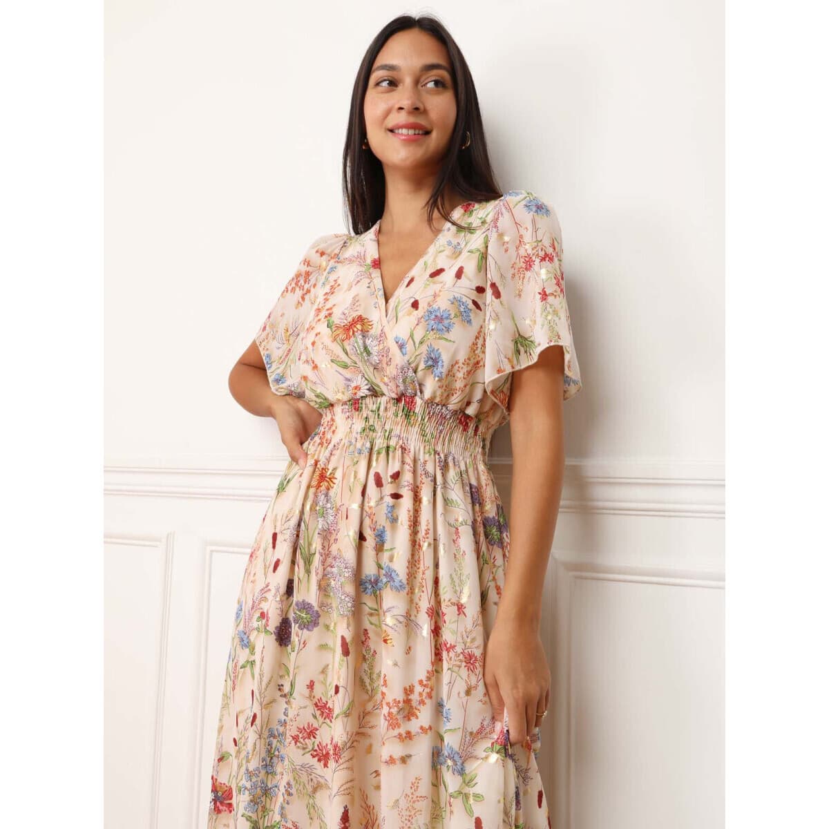 Women's Dresses La Modeuse Beige