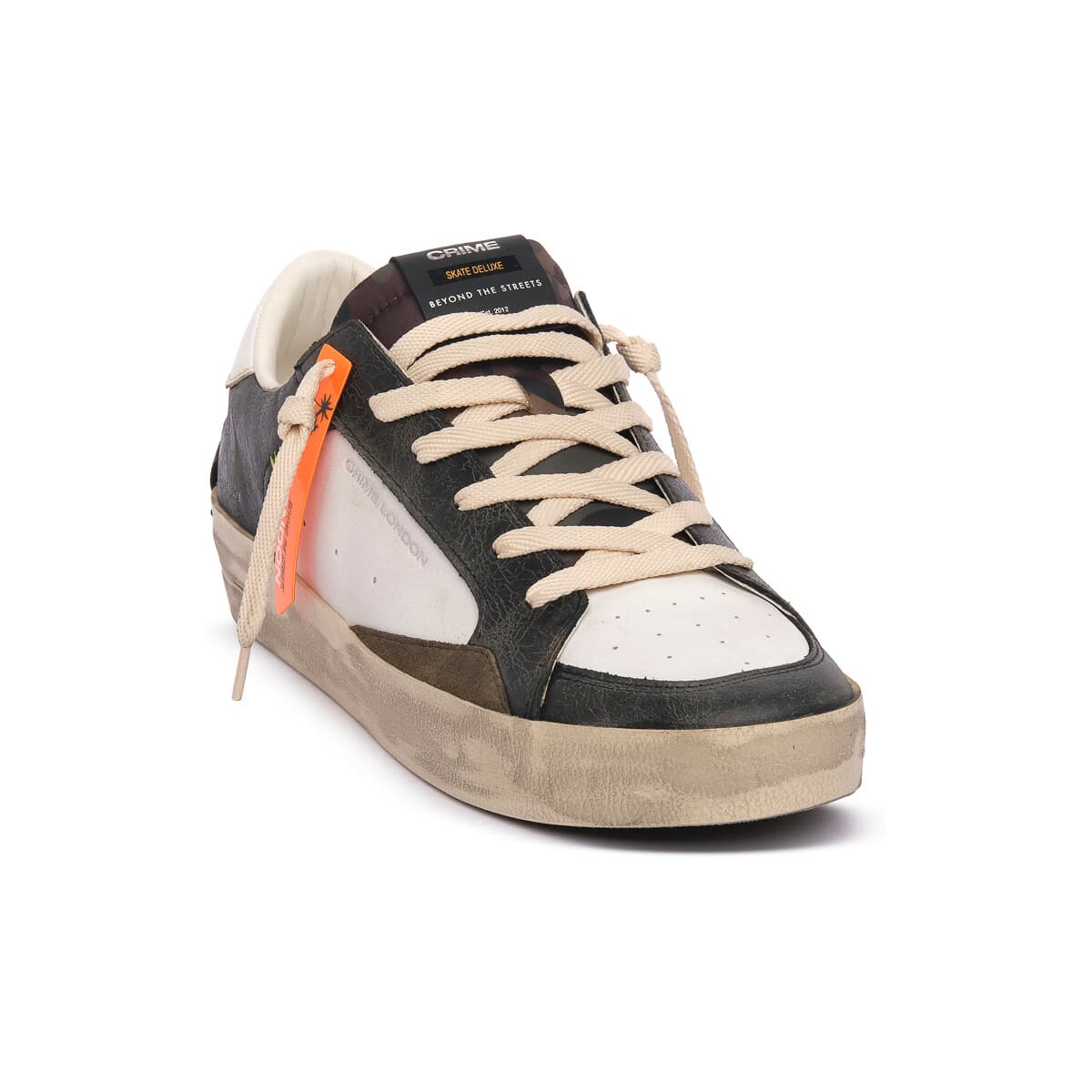 Men's Sneakers Crime London White