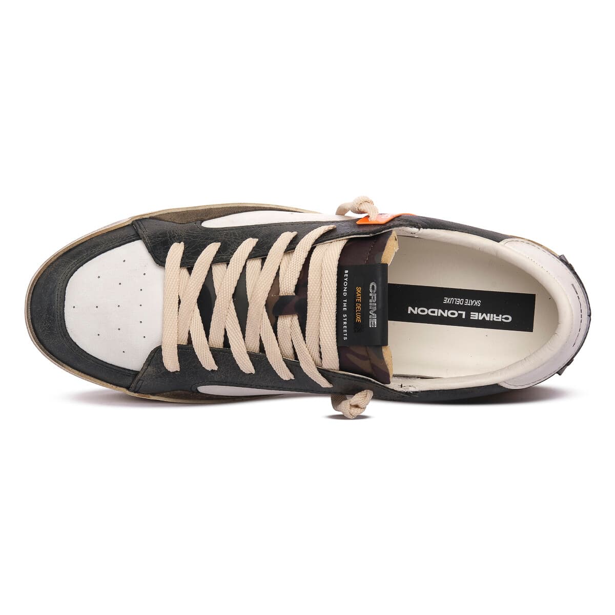 Men's Sneakers Crime London White