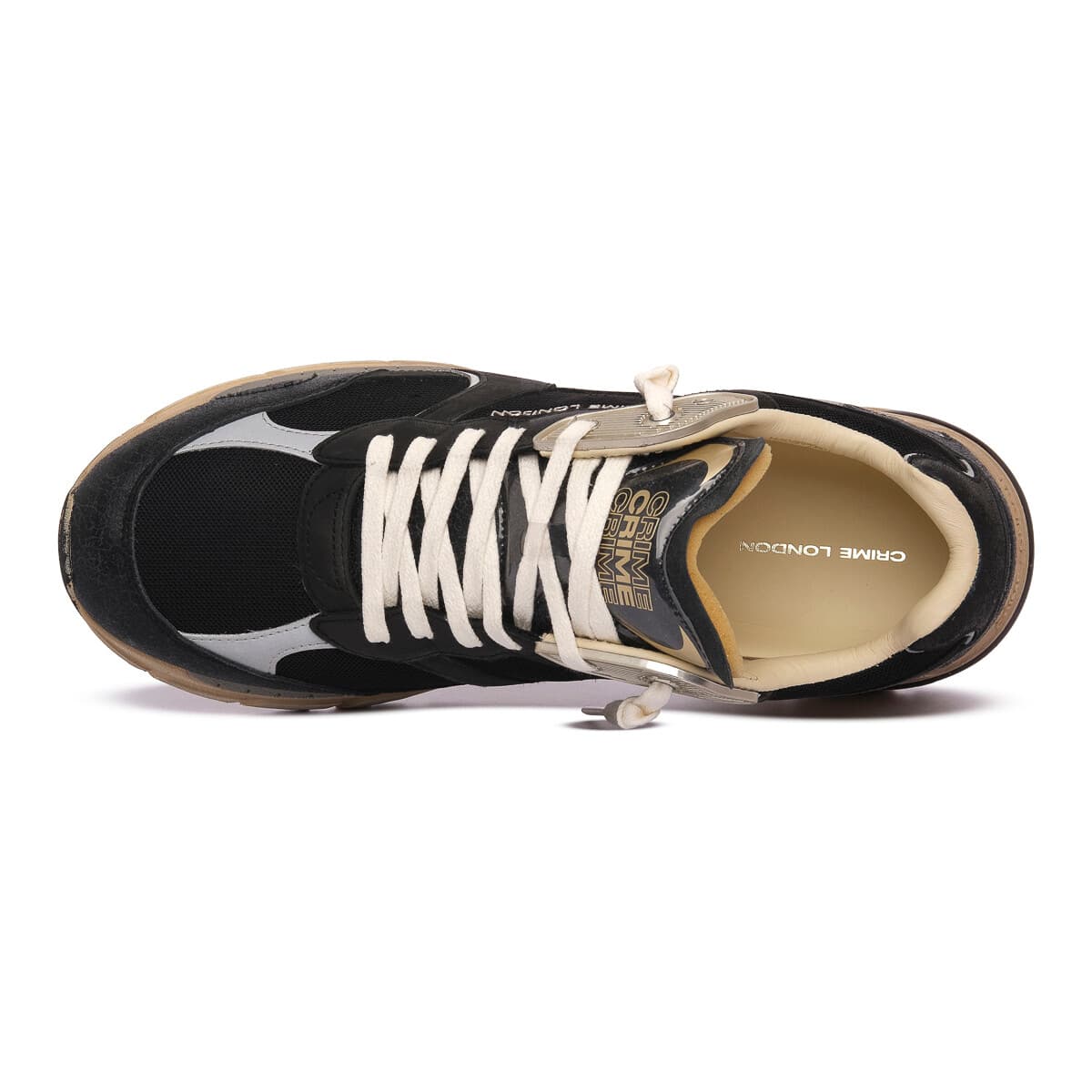 Men's Sneakers Crime London White