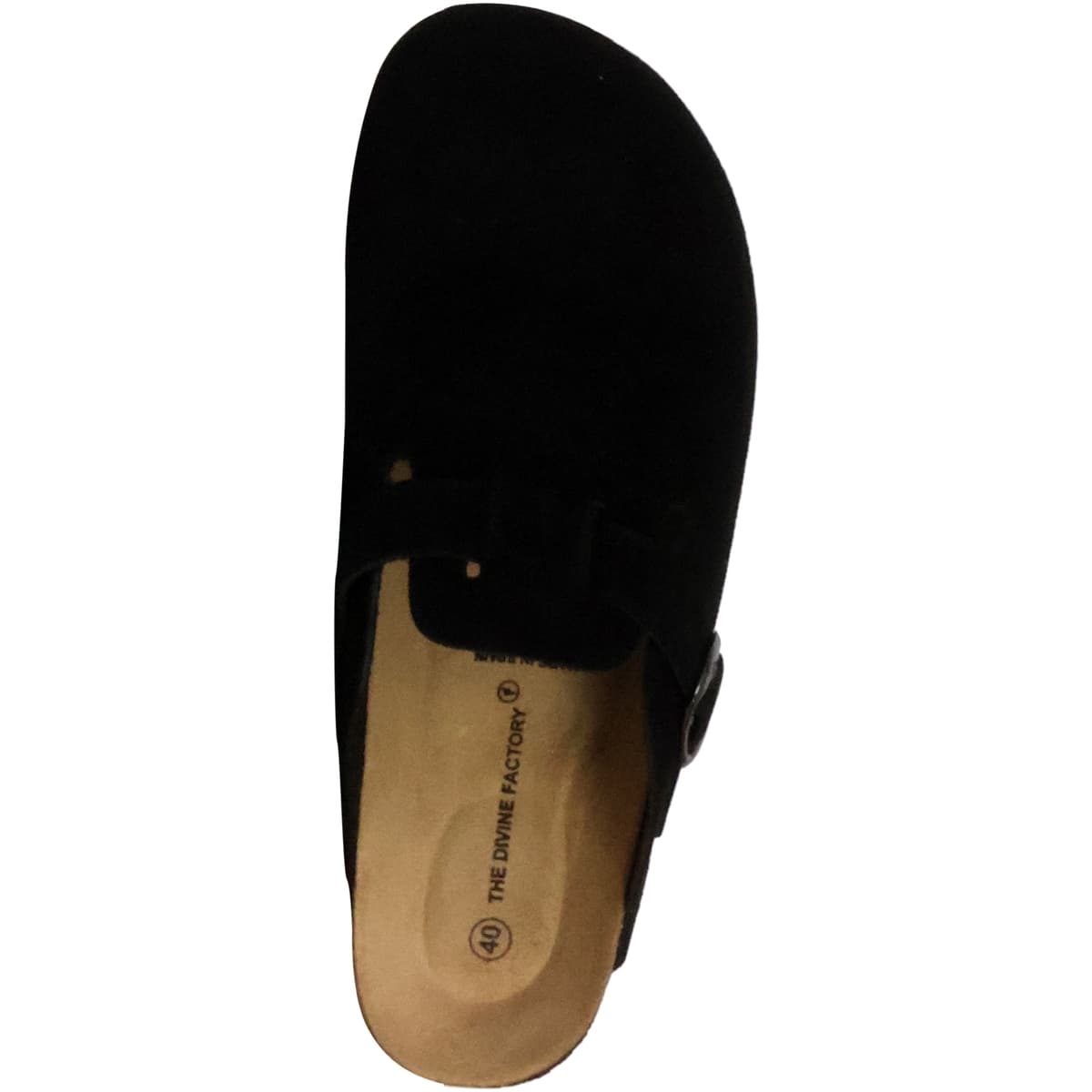 Women's Mules The Divine Factory Black