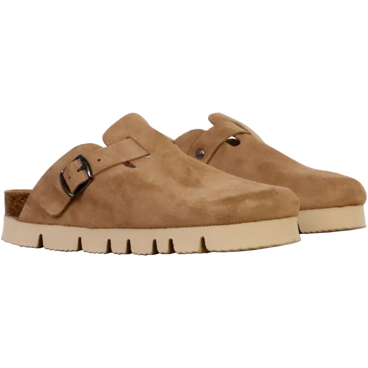 Women's Mules The Divine Factory Beige