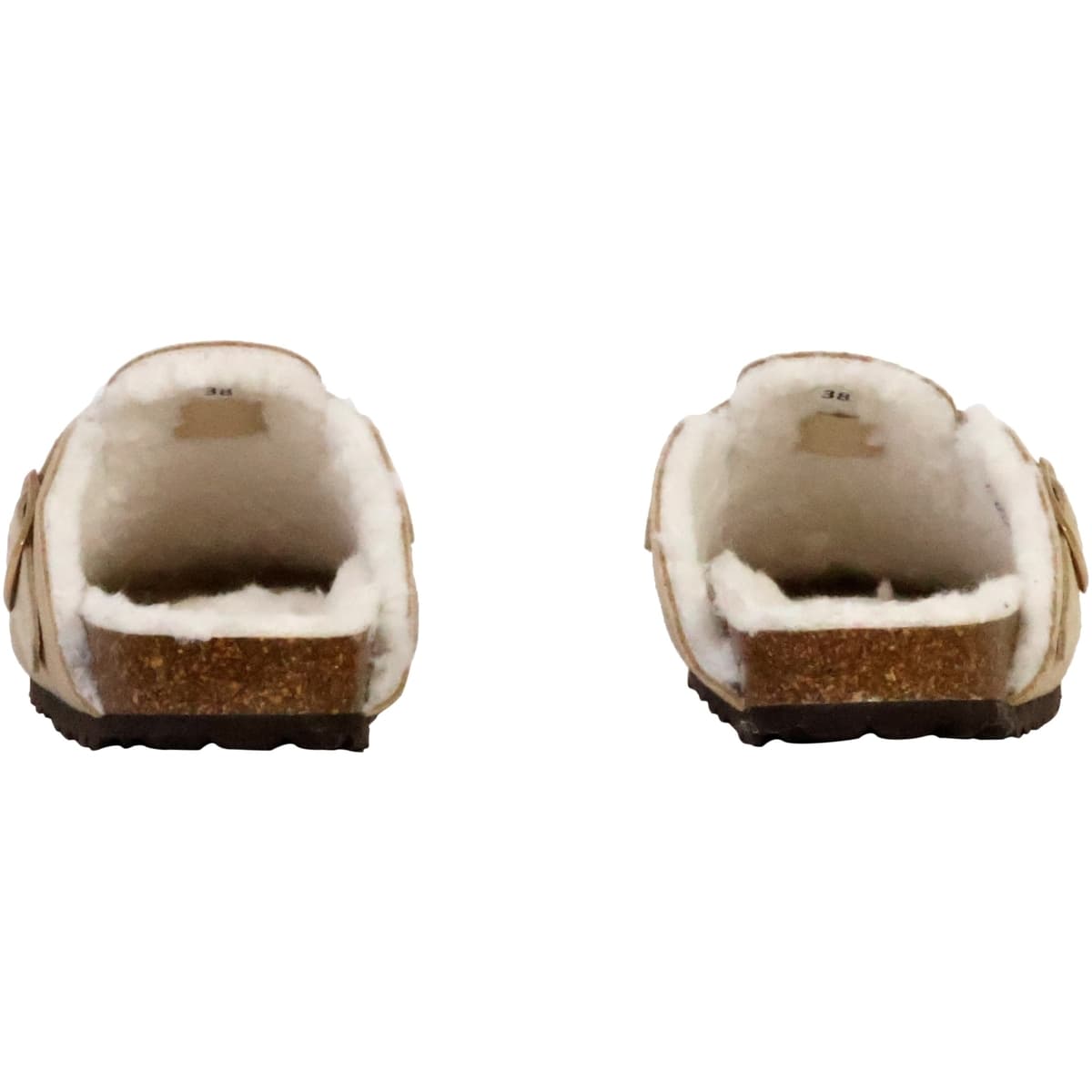 Women's Mules The Divine Factory Beige