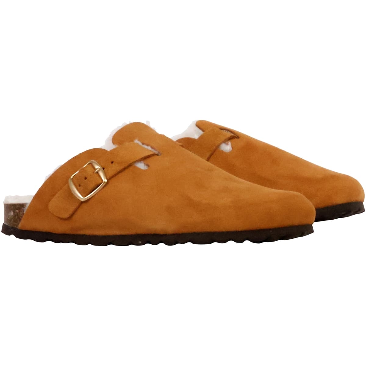 Women's Mules The Divine Factory Brown