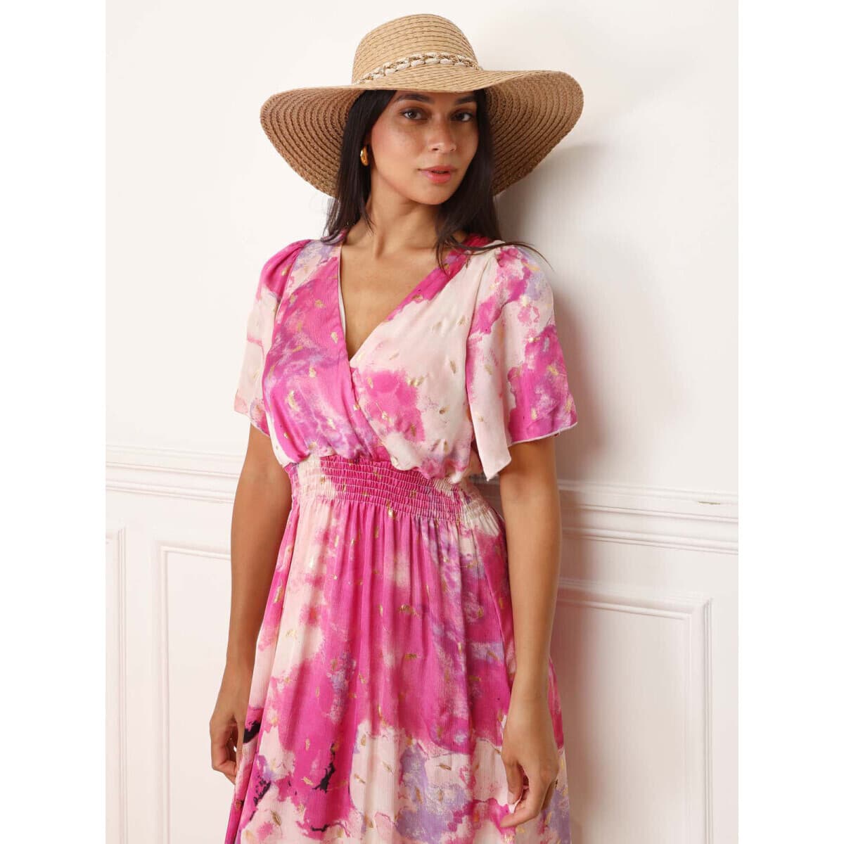 Women's Dresses La Modeuse Pink