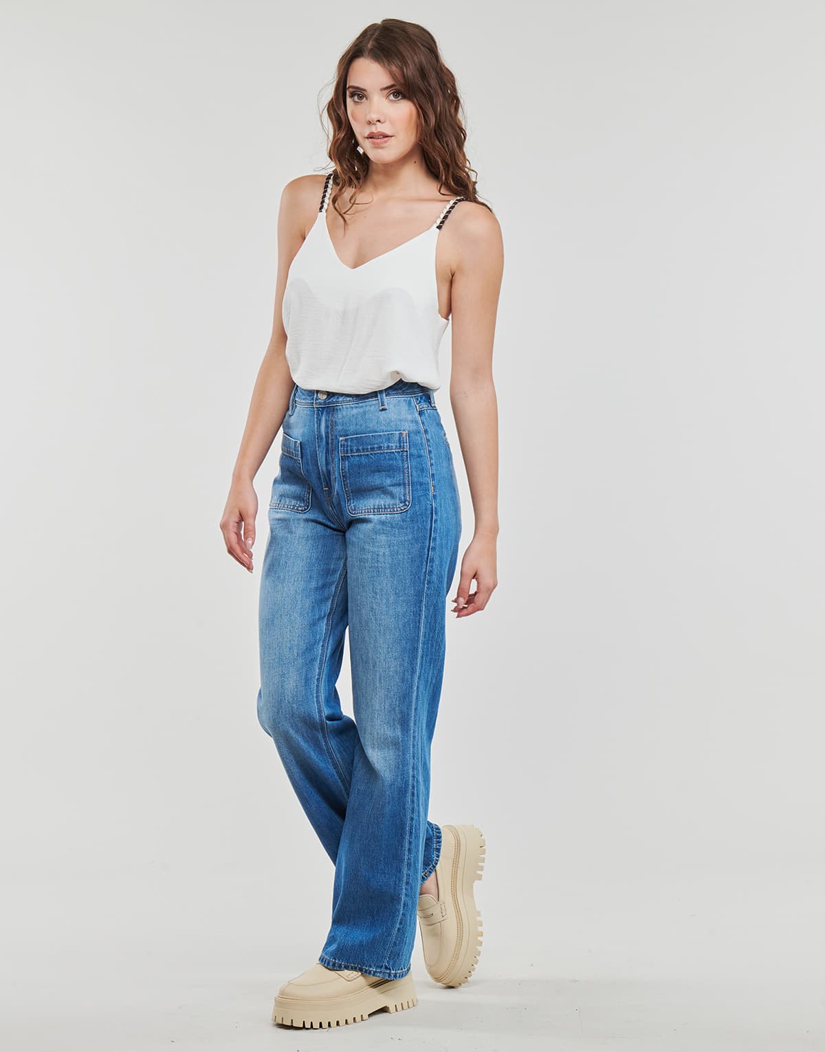 Women's T-Shirts Betty London White