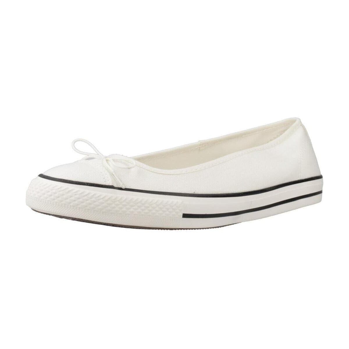 Women's Ballet Flats Converse White