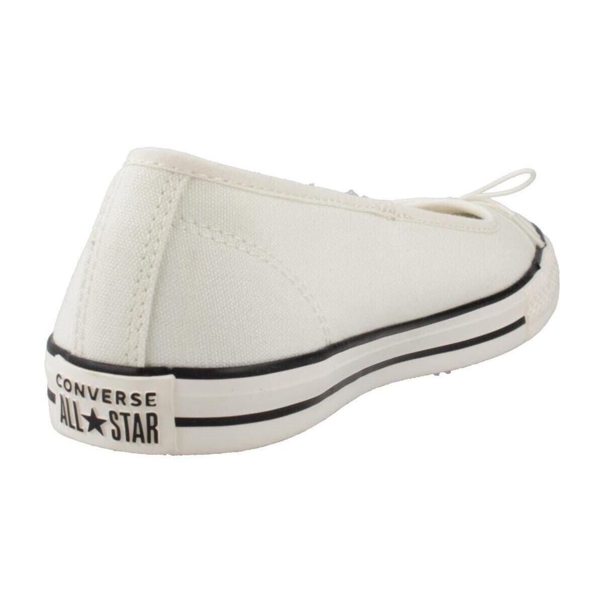 Women's Ballet Flats Converse White