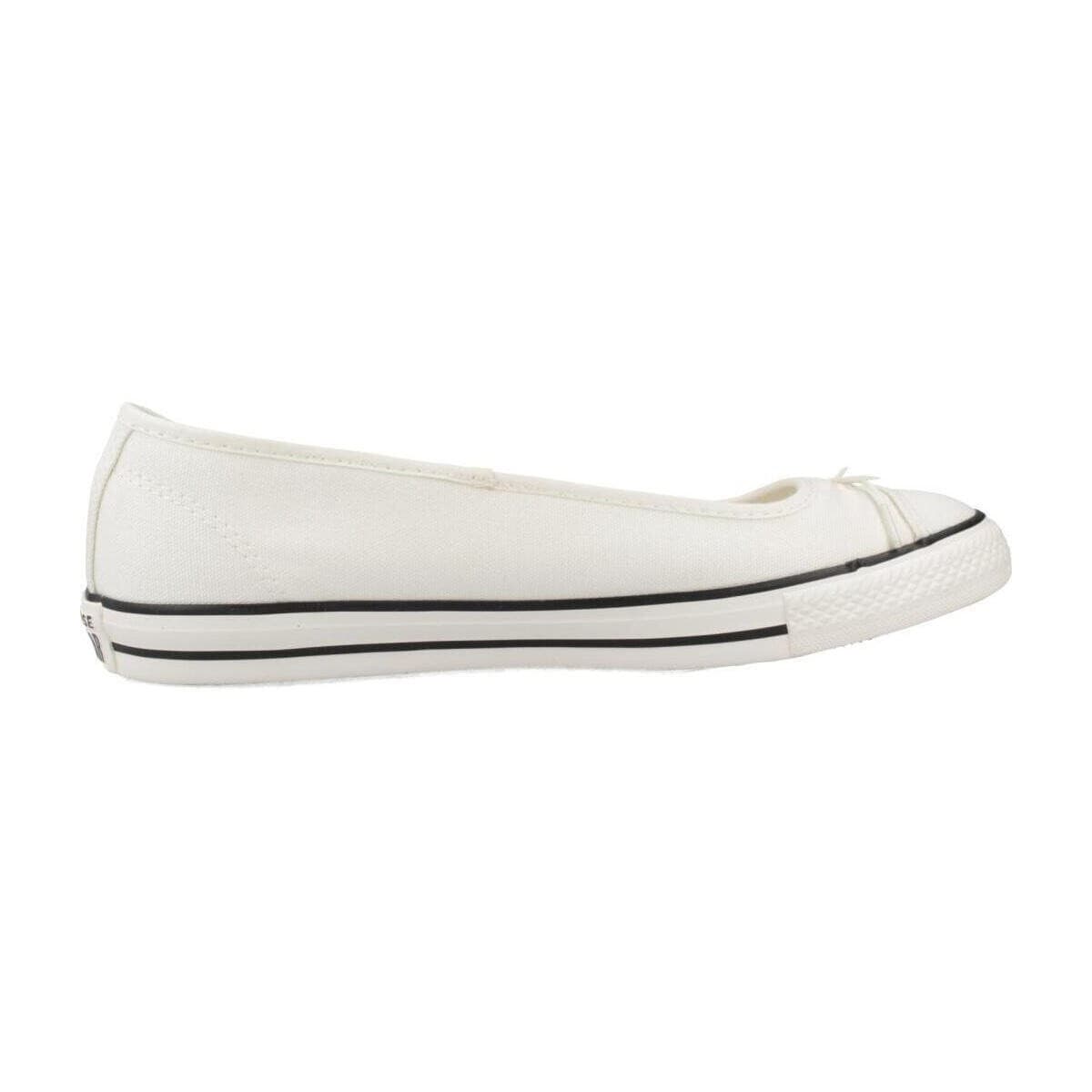 Women's Ballet Flats Converse White