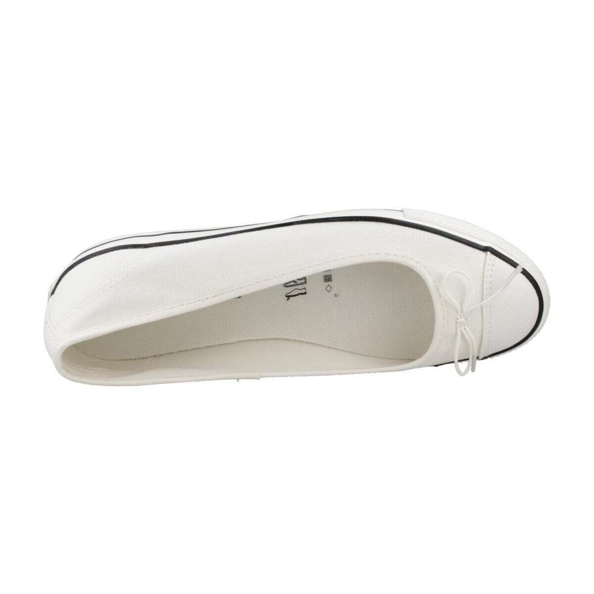 Women's Ballet Flats Converse White