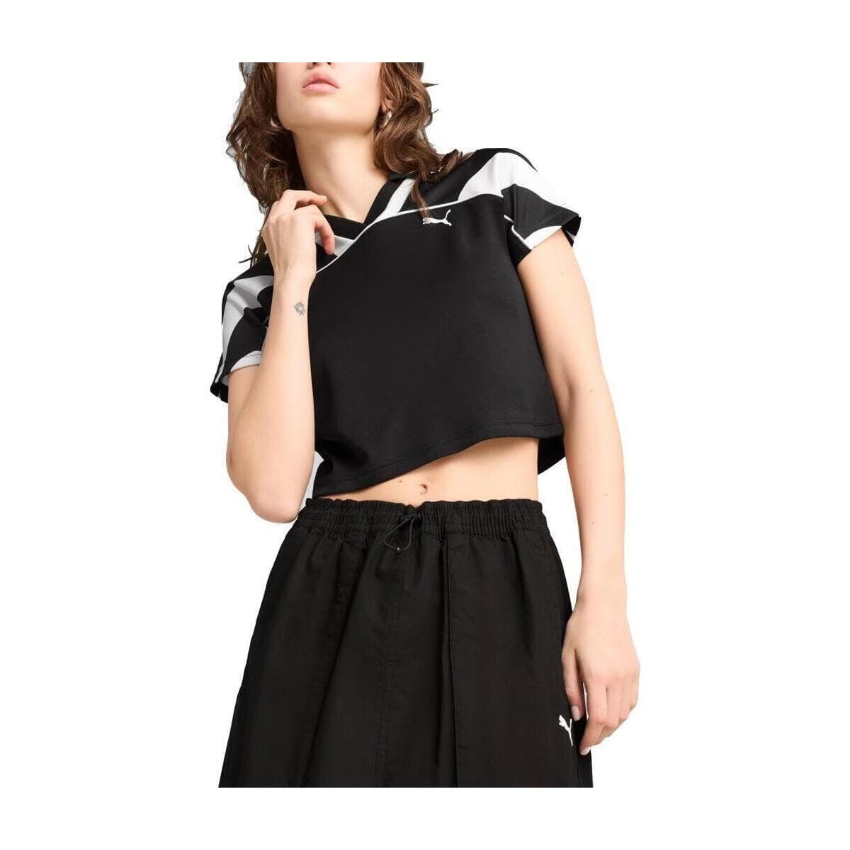 Women's Polo Shirts Puma Black